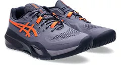 Asics Men's Gel-Resolution X WIDE (Grayish Purple/Nova Orange)