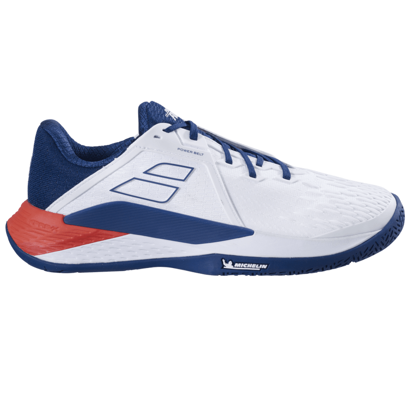 Babolat Men's Propulse Fury 3 All Court (White/Navy)