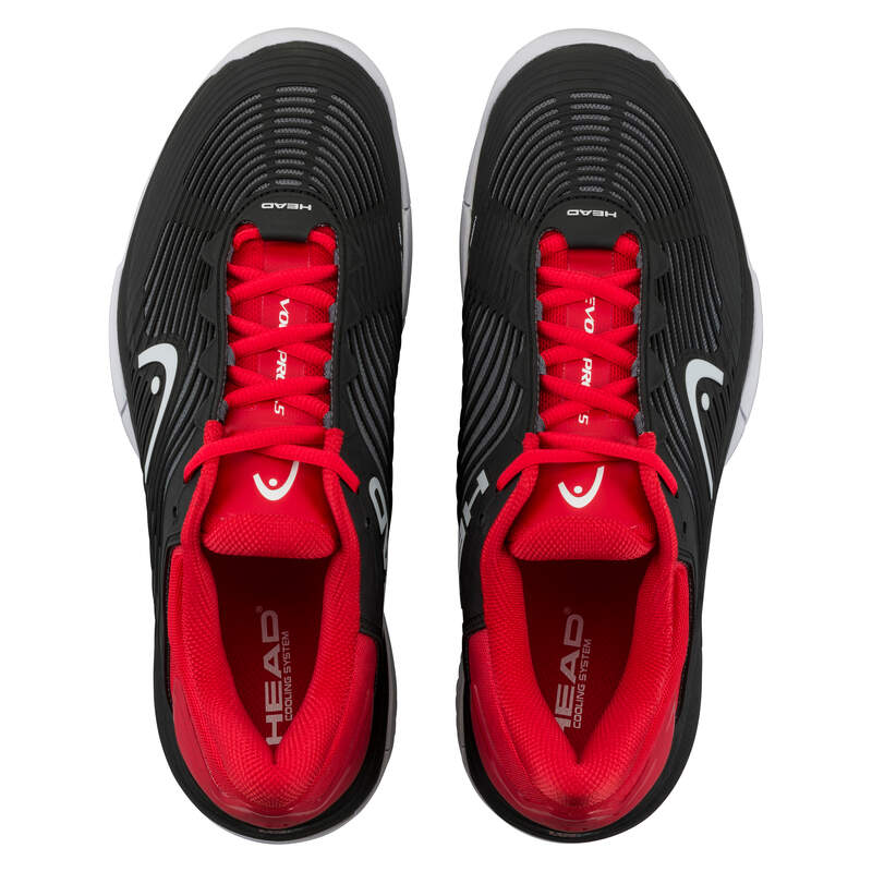 Head Men's Revolt Pro 4.5 (Black/Red)