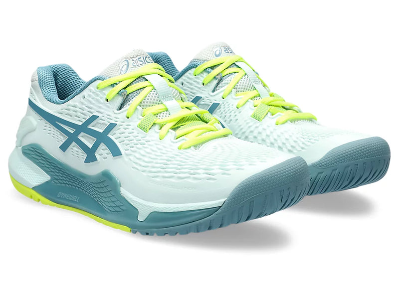 Asics Women's Gel-Resolution 9 WIDE (Soothing Sea/Gris Blue)