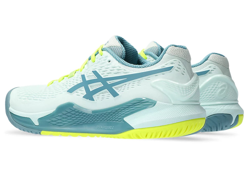 Asics Women's Gel-Resolution 9 WIDE (Soothing Sea/Gris Blue)