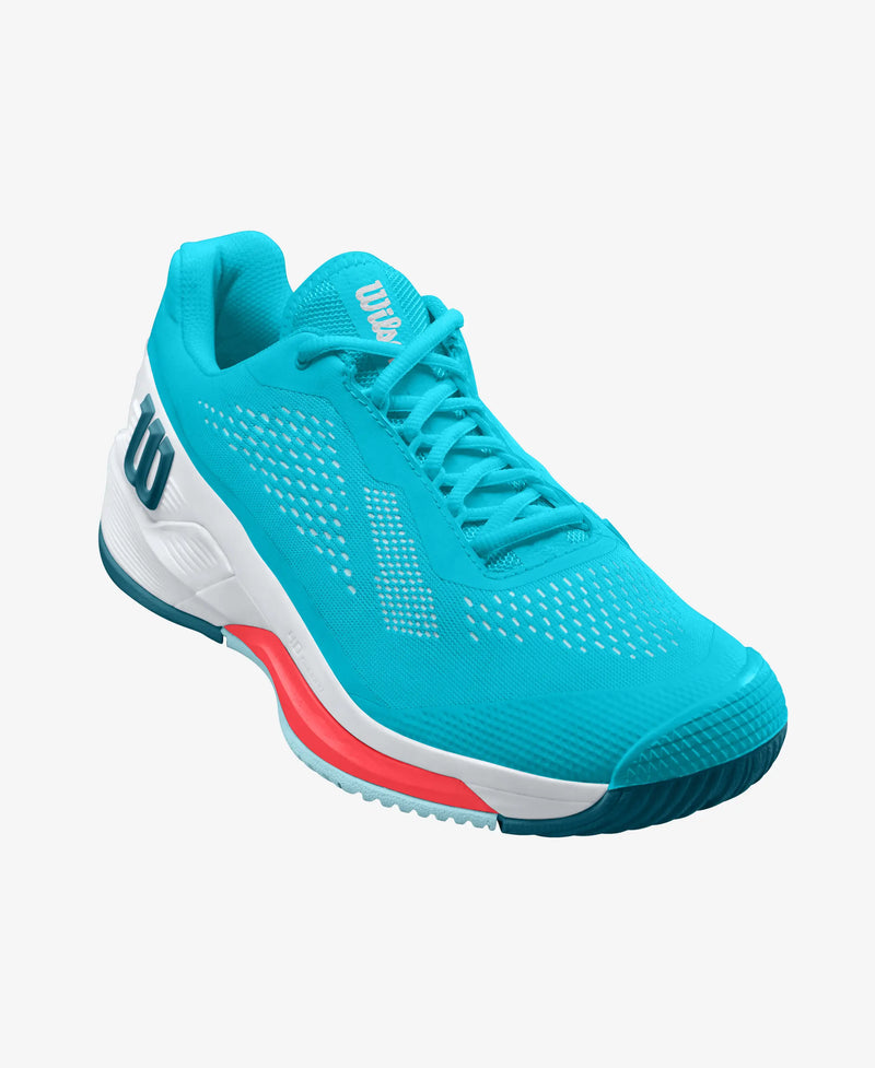 Wilson Women's Rush Pro 4.0 (Blue/White/Coral)