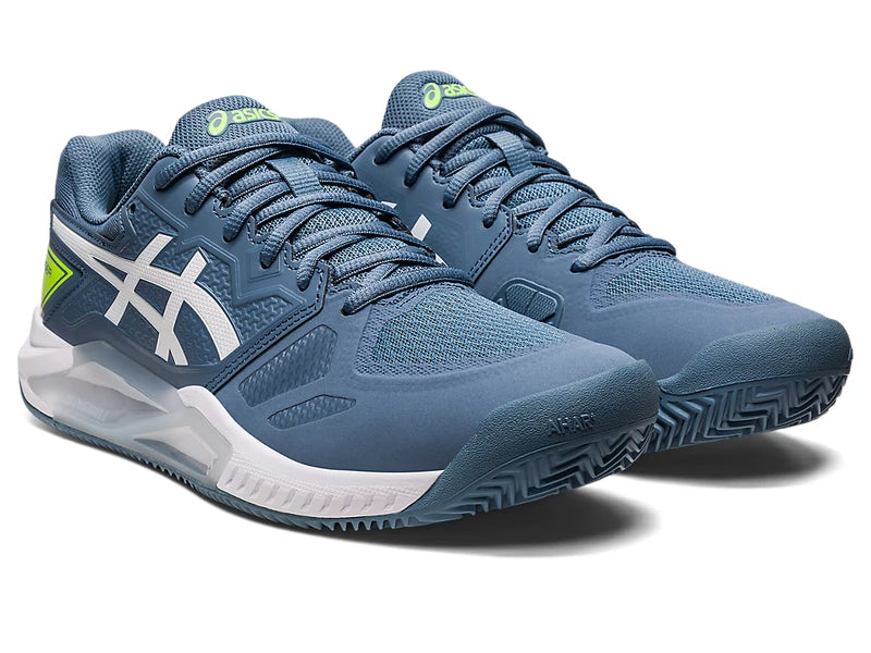 Asics Men's Gel-Challenger 13 CLAY/PADEL (Steel Blue/White)