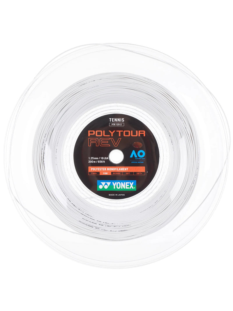 Yonex PolyTour REV 16 / 16L / 17  (200M reel)