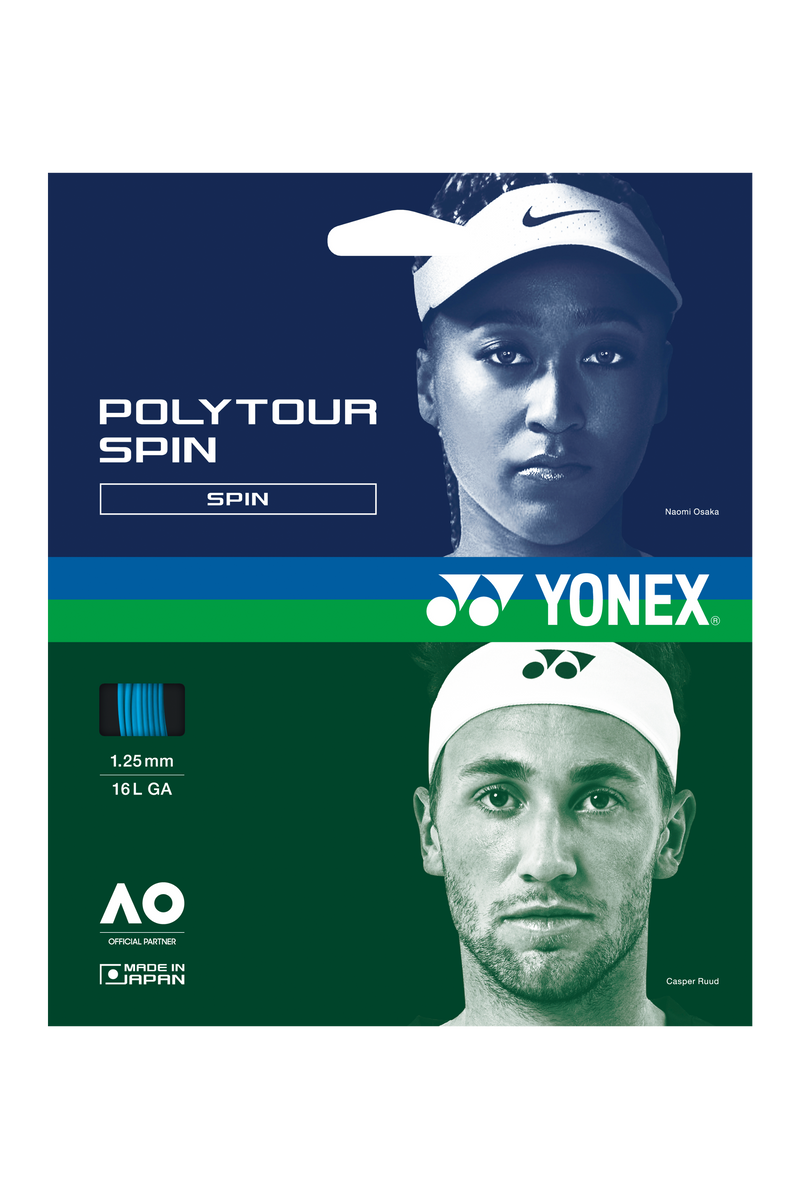 Yonex PolyTour SPIN 16L Sets